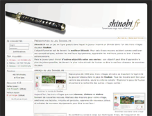 Tablet Screenshot of forum.shinobi.fr
